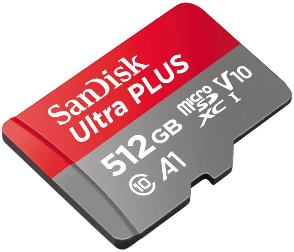 SanDisk Ultra Plus microSDXC 512GB Memory Card